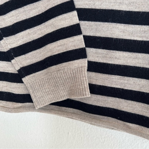 Lacoste Merino Wool Striped Turtleneck 36 (US XS) - Picture 5 of 12